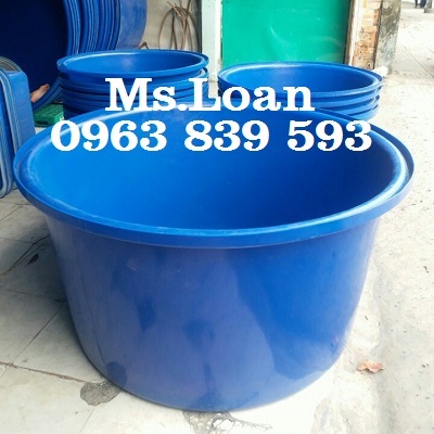 Thùng nhựa tròn, thùng nhựa chữ nhật, thùng nuôi cá giá rẻ / 0963.839.593 Ms.Loan Thung-nhua-tron-be-nhua-thung-nhua-cong-nghiep-ben