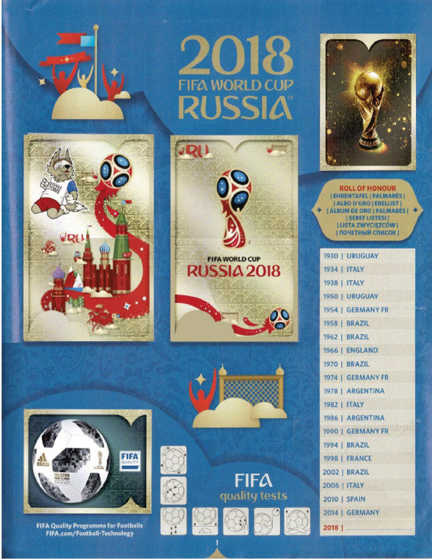 Album Panini Rusia 2018-03