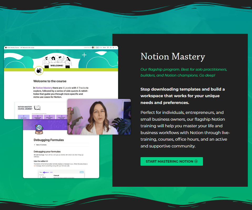 Marie Poulin - Notion Mastery