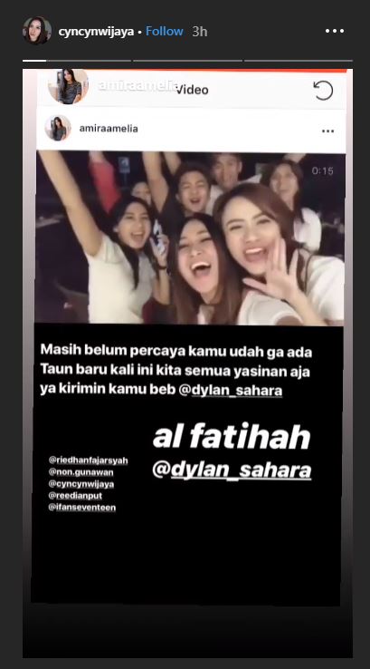 Unggahan Cynthia Wijaya