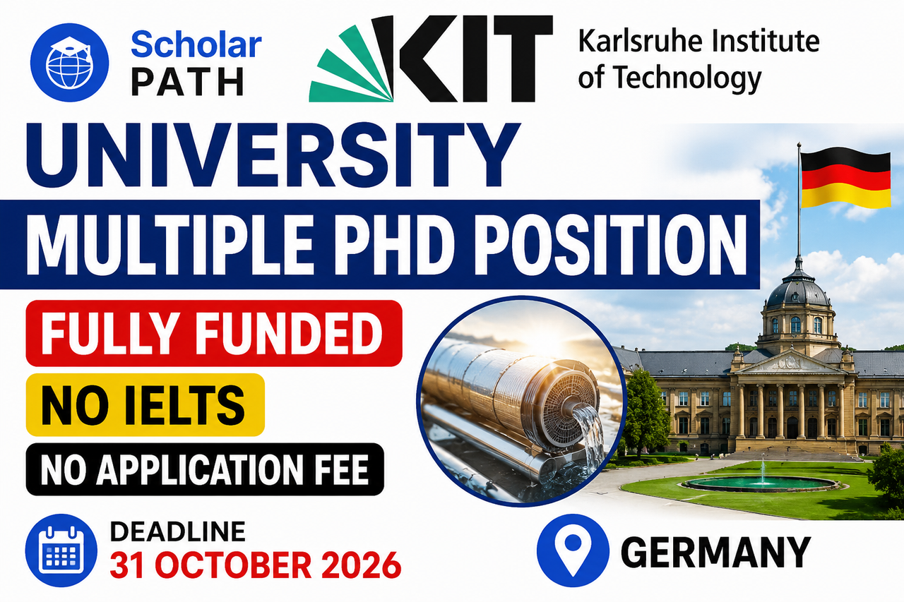 Germany KIT University: Fully Funded Multiple PhD Positions