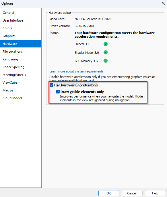 Disable Direct3D