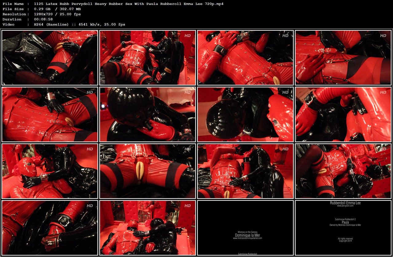 1125 Latex Rubb Pervydoll Heavy Rubber Sex With Paula Rubberoll Emma Lee 720p mp4