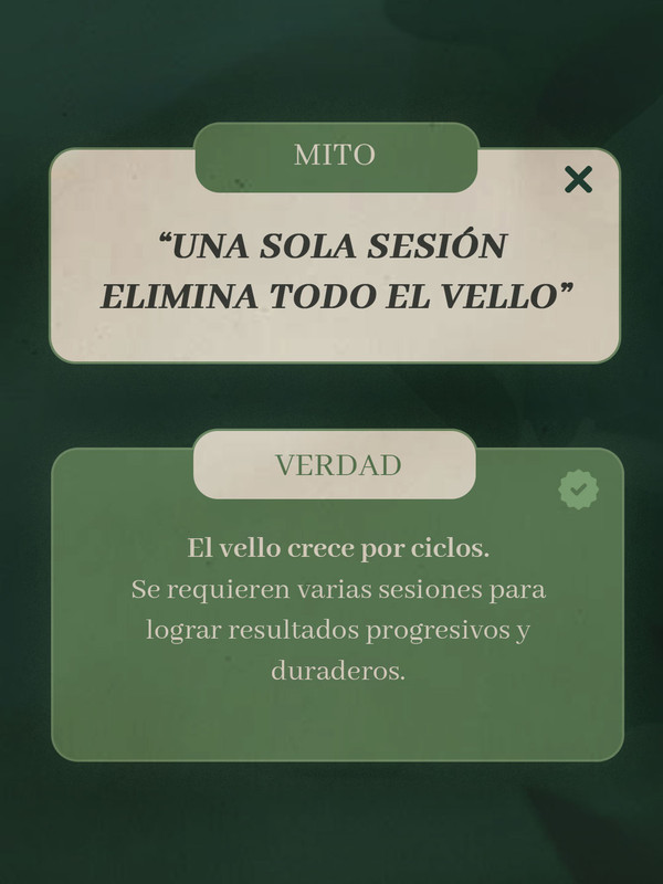 Mito y verdad sobre depilación láser 4