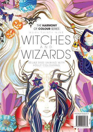 Colouring Book Witches and Wizards - 2017