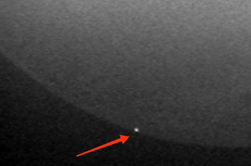 impacto en la Luna captado