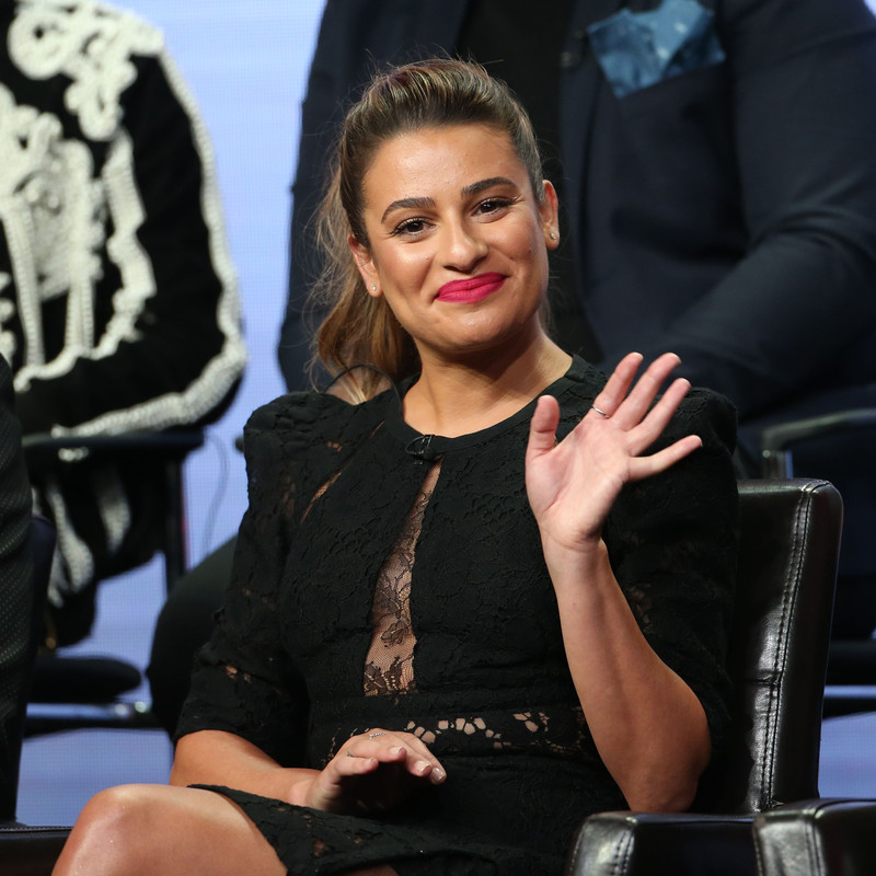 lea michele the mayor panel tca summer press tour los angeles au