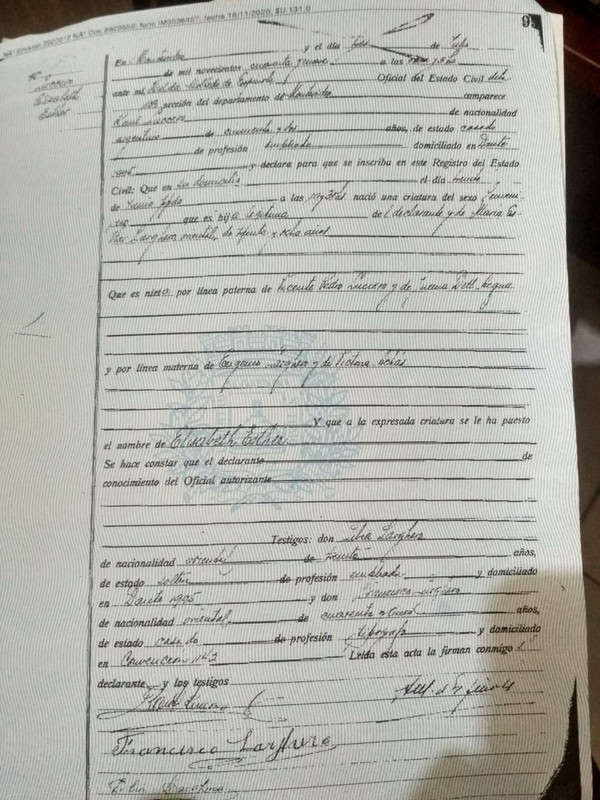 hija de raul elisabeth