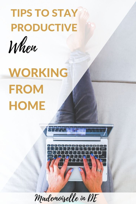 Staying Productive While Working From Home