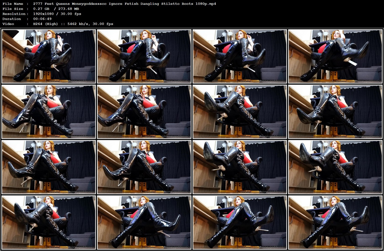 2777 Feet Queens Moneygoddessscc Ignore Fetish Dangling Stiletto Boots 1080p mp4