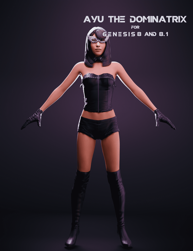Ayu The Dominatrix For Genesis 8 And 8.1 Female