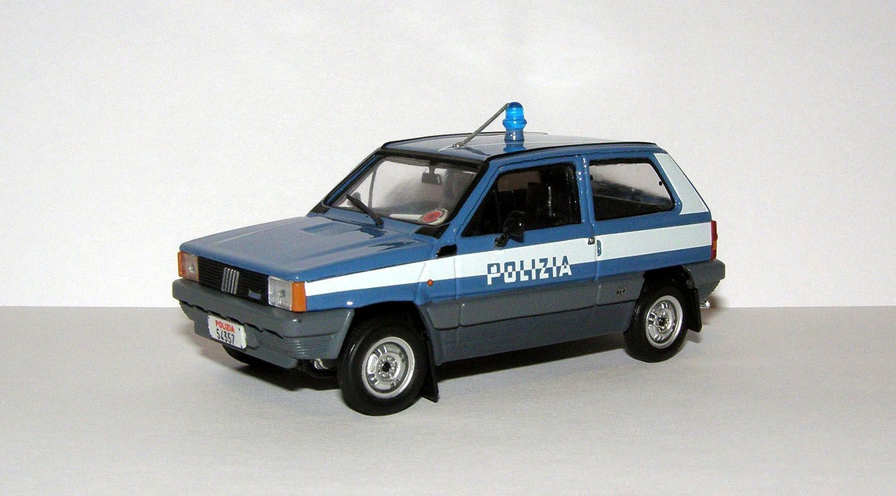 1983 FIAT Panda 4x4 (141) Polizia Stradale (Brumm R472) 1