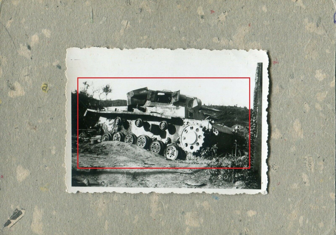 Panzer TANK zerstört