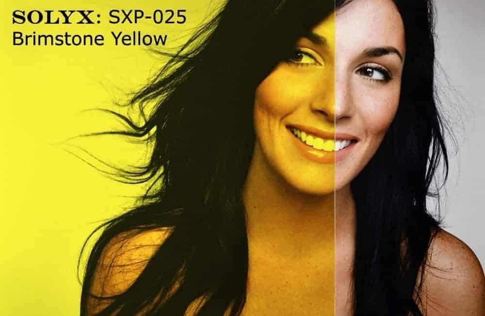 SXP-025UV Brimstone Yellow – Stained Glass Window Film. Transparent, optically clear, UV-stabilized, colored polyester film with a scratch-resistant…