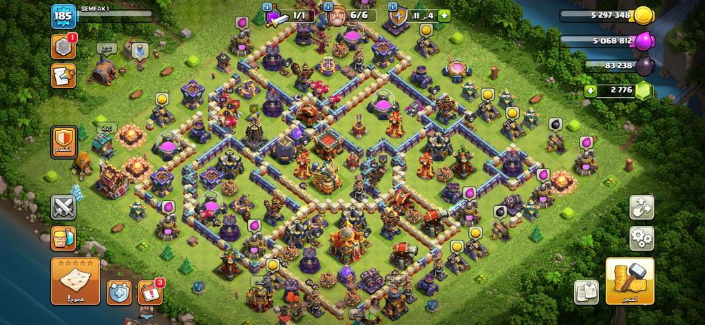 Clash of Clans gems account sale