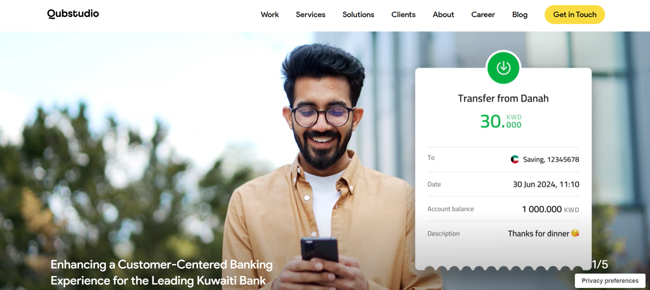 UX Consulting QubStudio