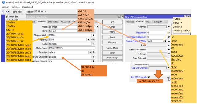 understanding Channel-Width options and limitations due to country  registrations plus interface vs CAPsMAN settings - MikroTik