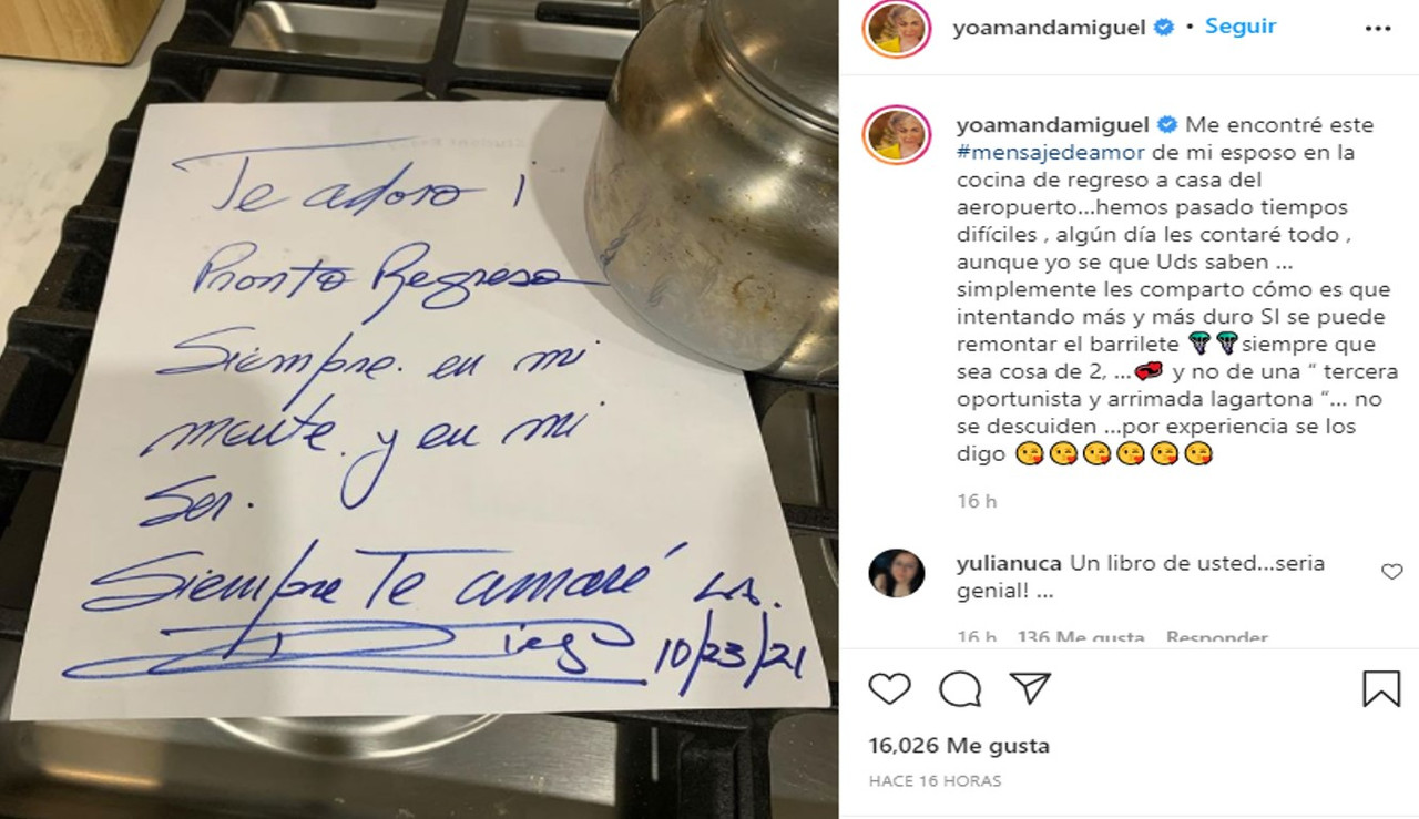 Amanda Miguel revela detalles sobre la infidelidad de Diego Verdaguer