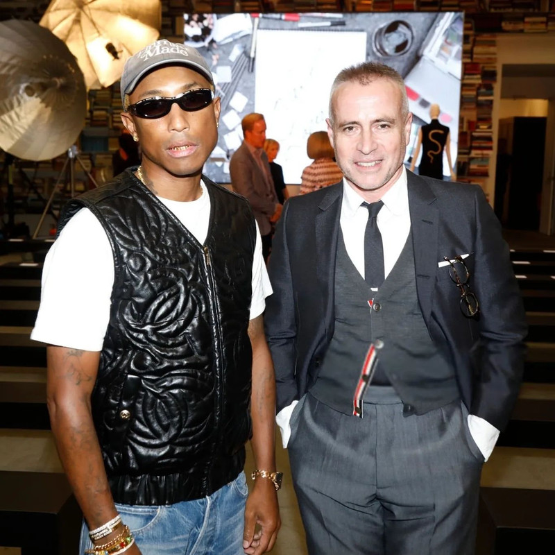 Pharrel With Thom Browne