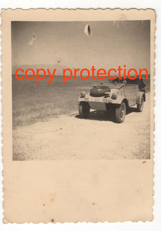 Originalfoto VW 82 Kübelwagen bei der BULGARISCH