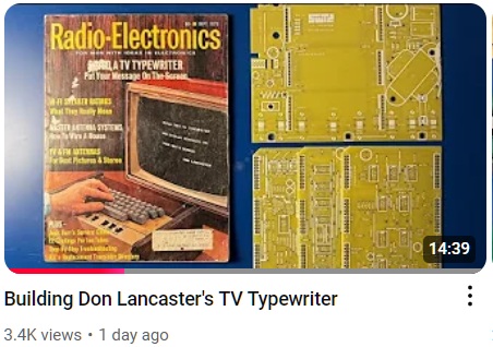Personal computer, 1971, 256 bytes(!) RAM
