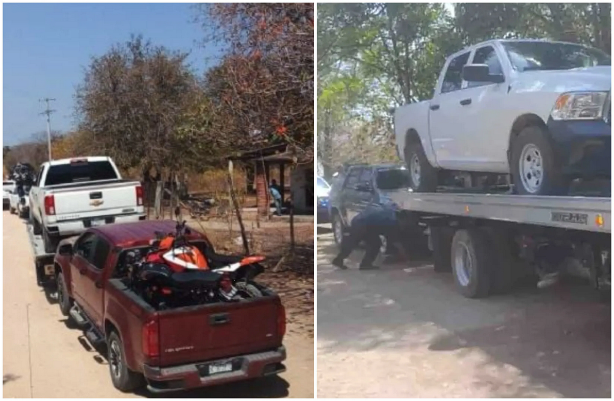 Catean rancho en Chiapa de Corzo y aseguran arsenal del crimen organizado