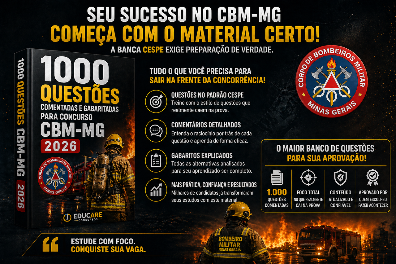 Destaque CBM-MG - Educare Concursos