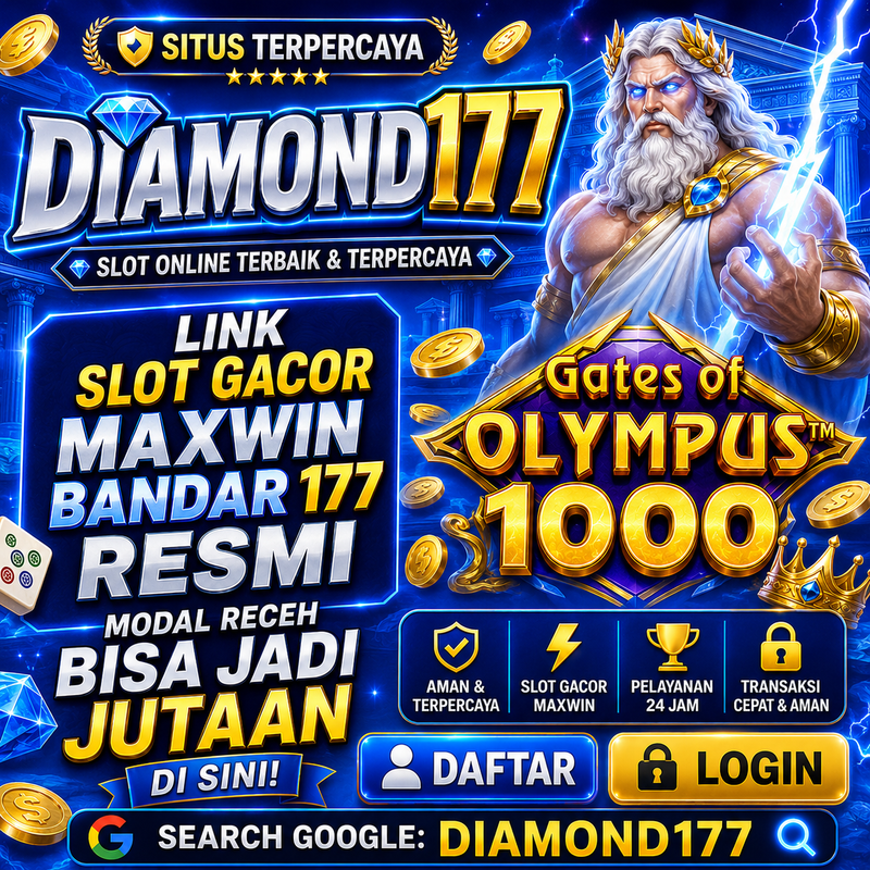 DIAMOND177: Login Link Slot Gacor Maxwin Bandar 177 Resmi