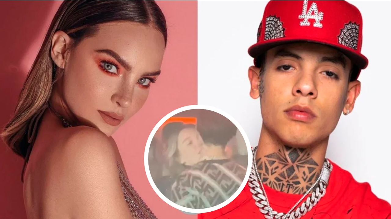 ¿Romance entre Belinda y Natanael Cano? Un video viral en redes los muestra besándose