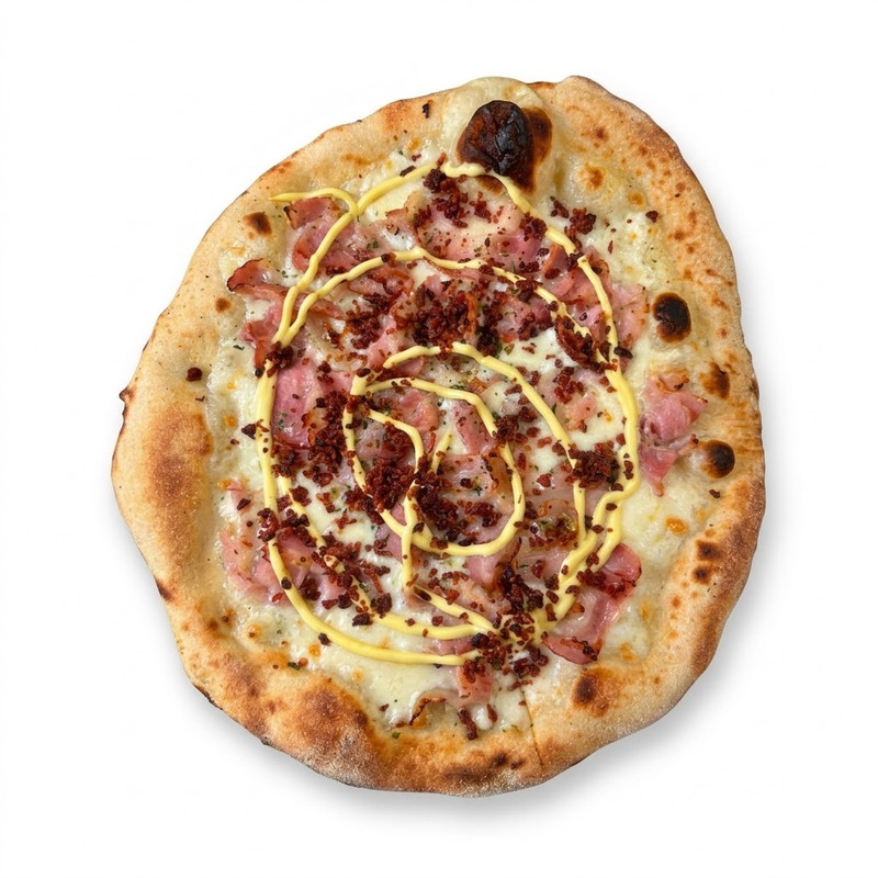 Pizza Carbonara Gourmet (30 Cm.)