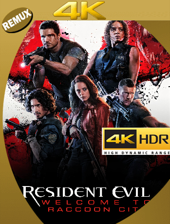Resident Evil: Bienvenidos a Raccoon City (2021) Remux 4K HDR Latino [GoogleDrive]