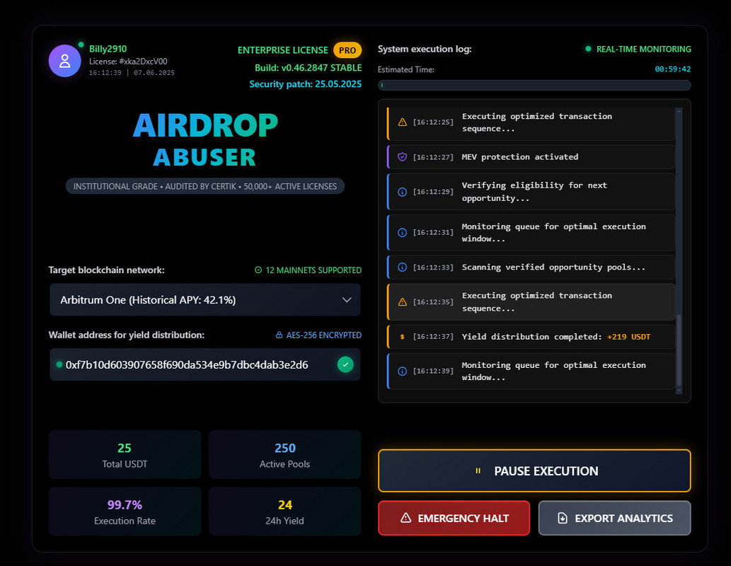 Airdrop Abuser Screenshot