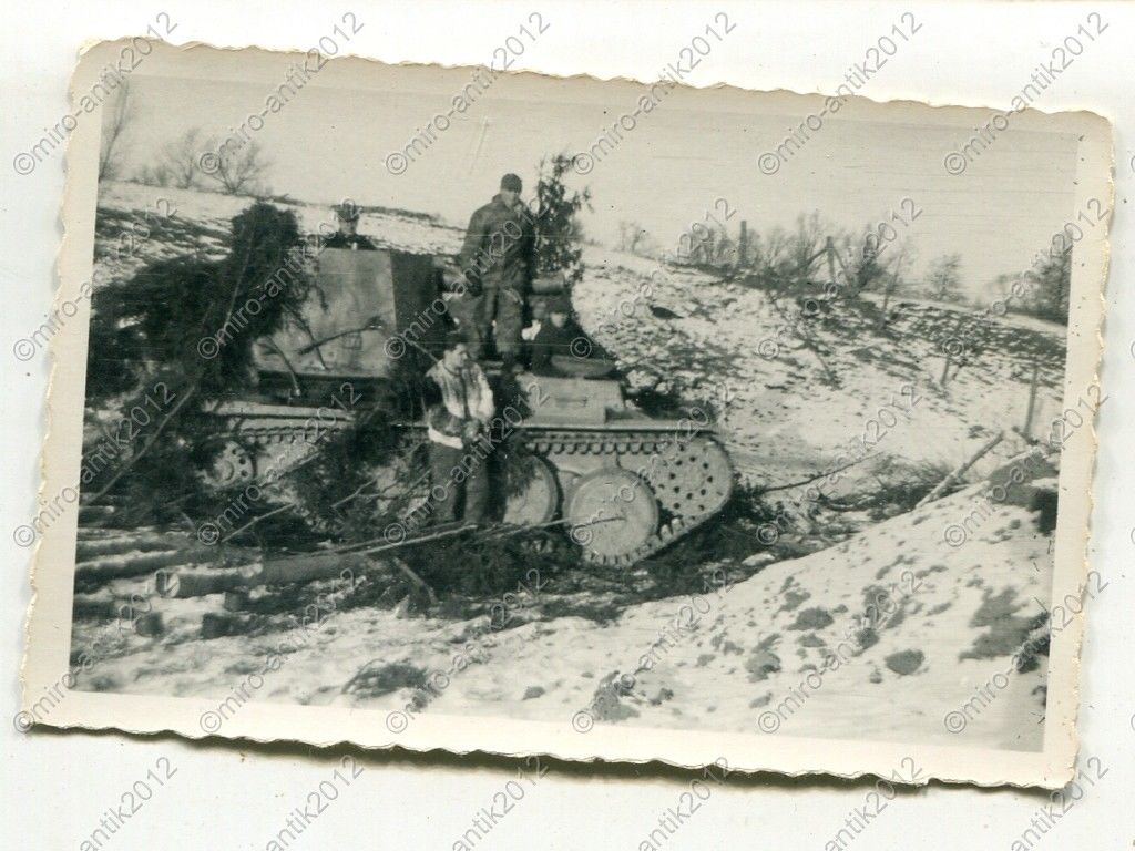 Foto, Wehrmacht, Panzer, Panzerjäger, Einsatz in