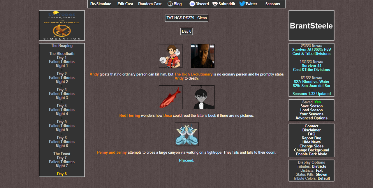 2023 05 23 03 50 49 Brant Steele Hunger Games Simulator — Postimages