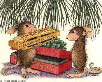 Mice-Christmas-Harmonica