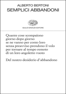 Alberto Bertoni - Semplici abbandoni (2025)