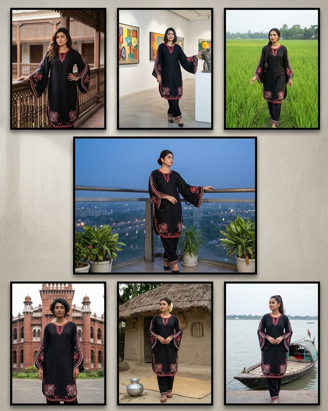 Puja Special Three Piece