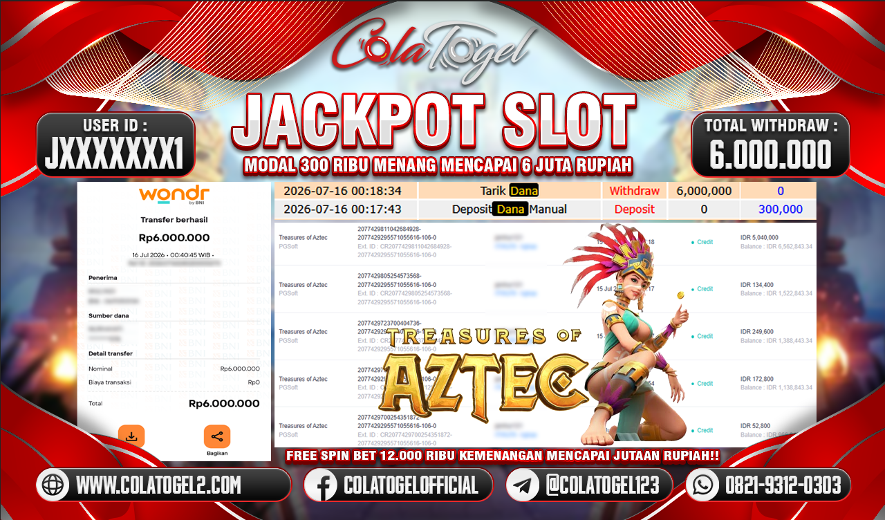 JACKPOT SLOT GACOR!!