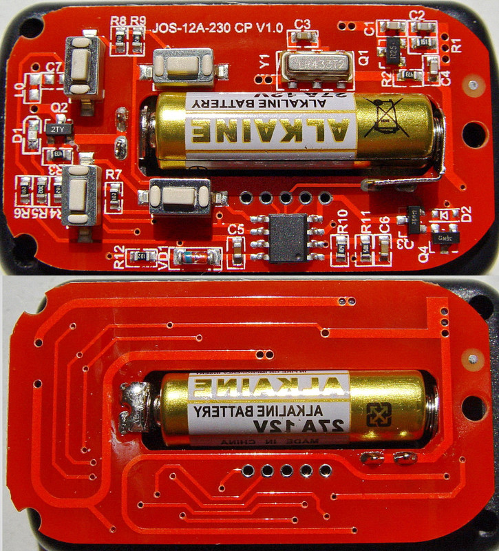 433Mhz Garage Remote booster mod - Page 1