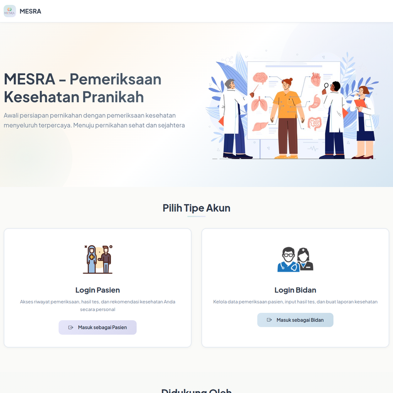 Contoh Website - MESRA