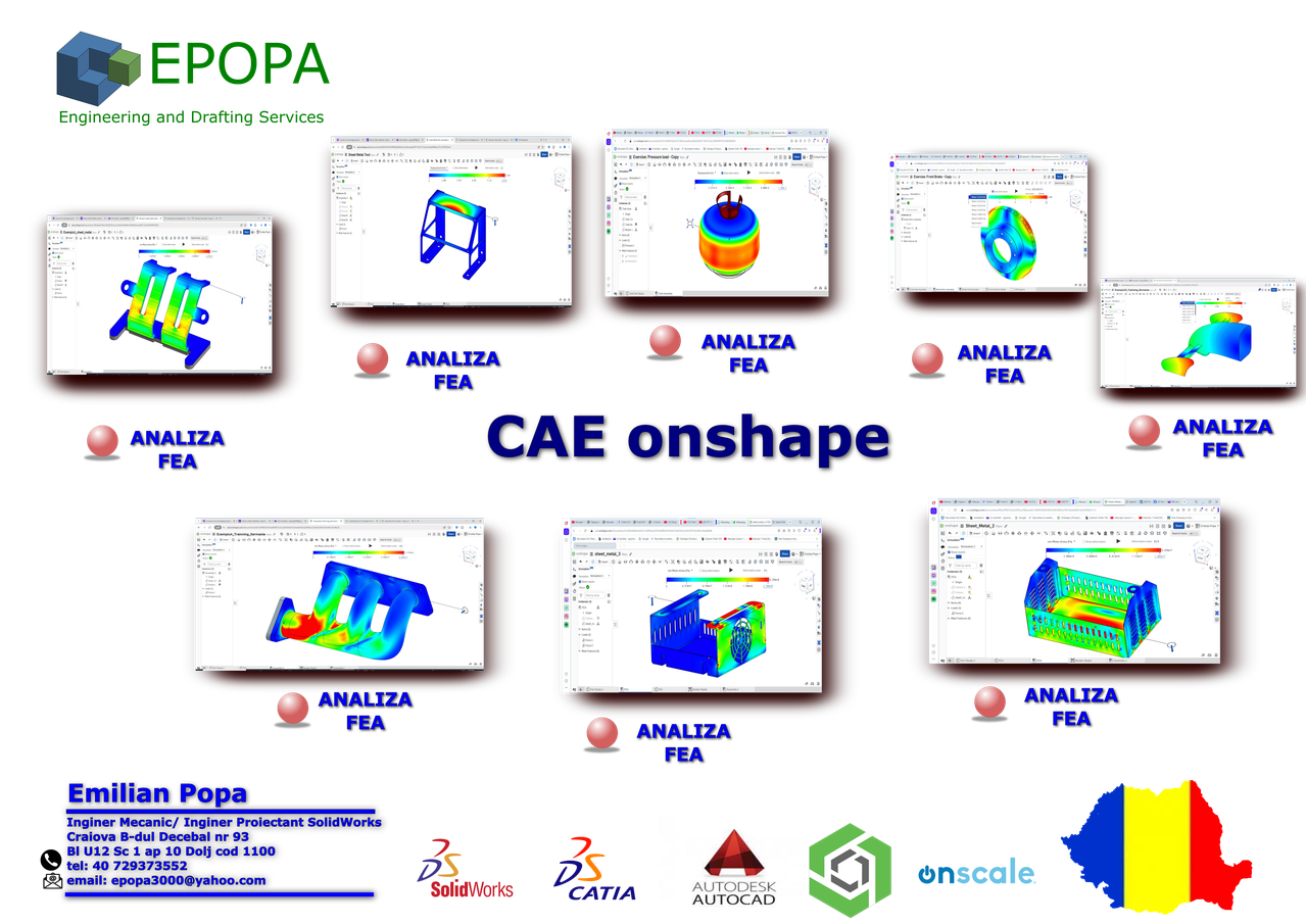 Prezantare epopa onshape CAE1