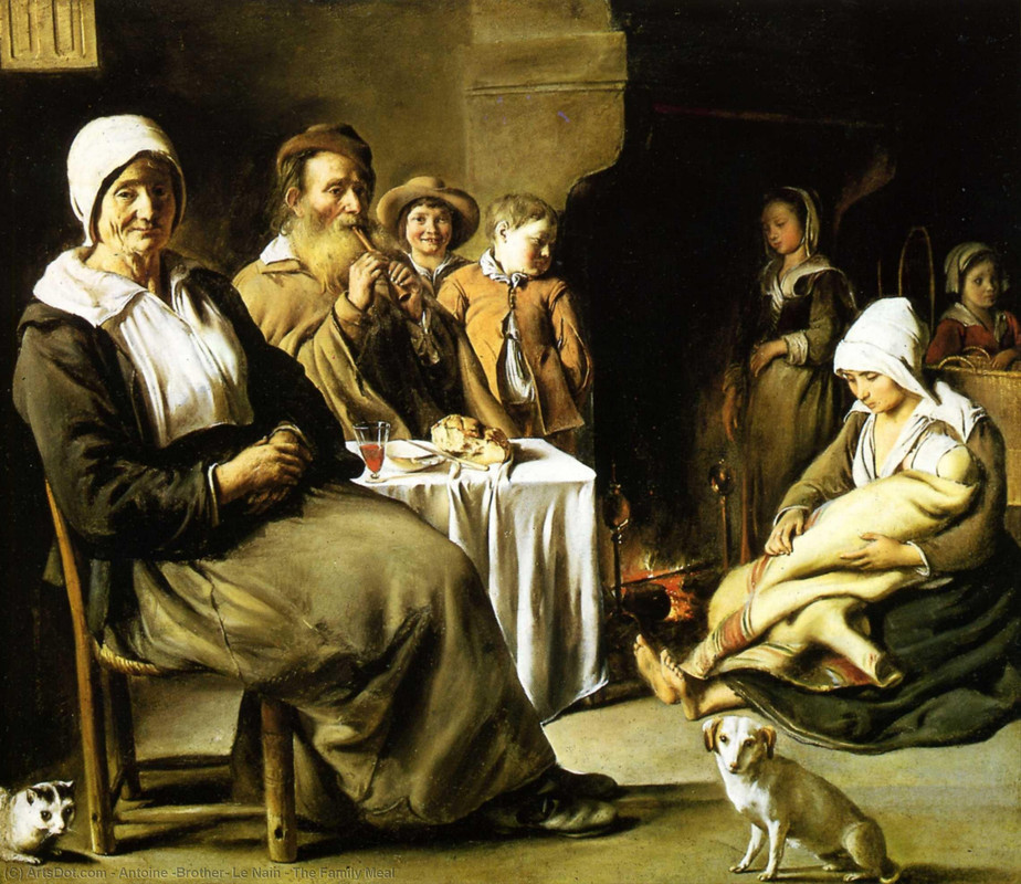 1-Antoine-brother-le-nain-the-family-meal
