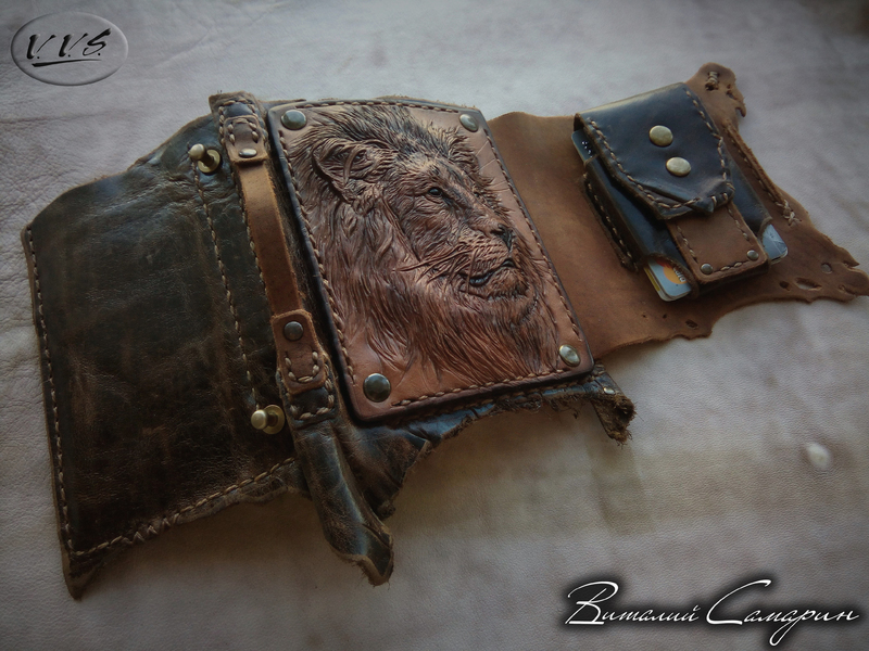 кошелек лев ханство7