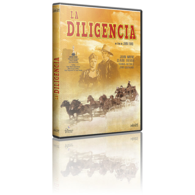 Portada - La Diligencia [DVD5Full] [PAL] [Cast/Ing] [Sub:Varios] [1939] [Western]