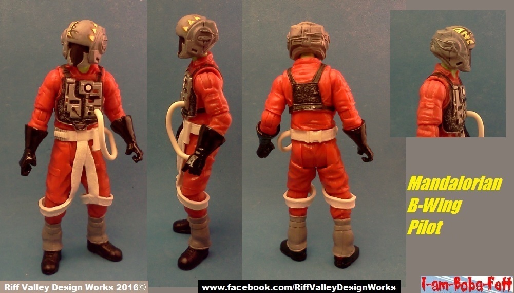 custom b-wing pilot w 3 cast heads 2