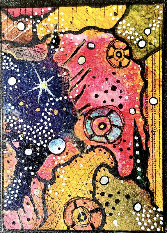 ATC Card - Mixed Media