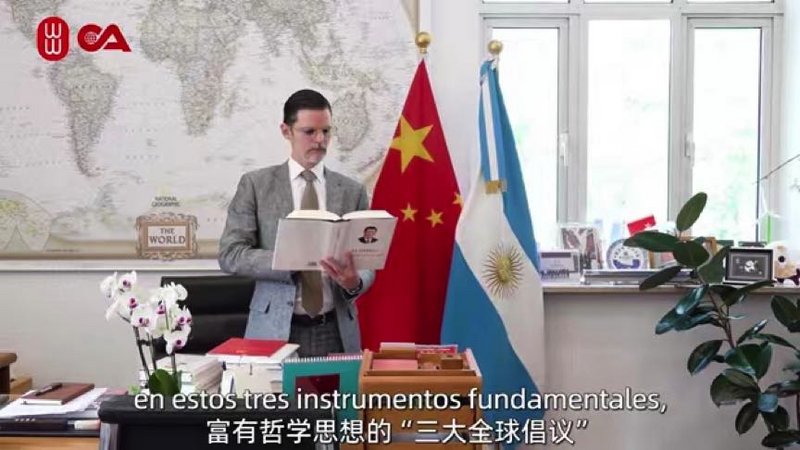 Sabino Vaca Narvaja, embajador de Argentina en China Sabino Vaca Narvaja, embajador de Argentina en China