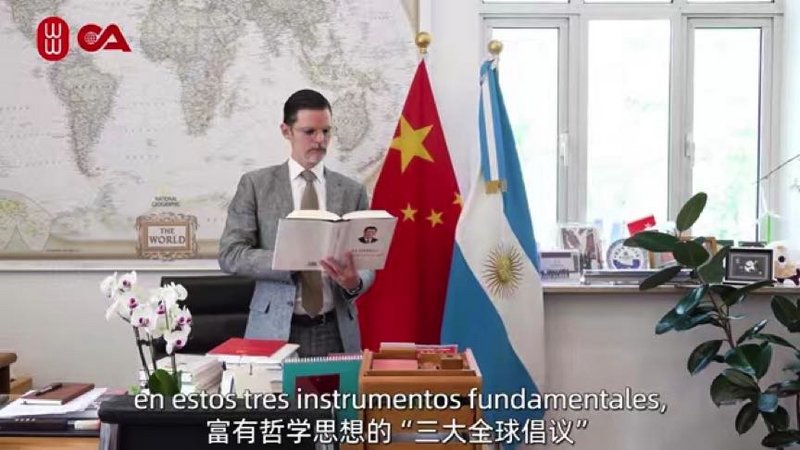 Sabino Vaca Narvaja, embajador de Argentina en China