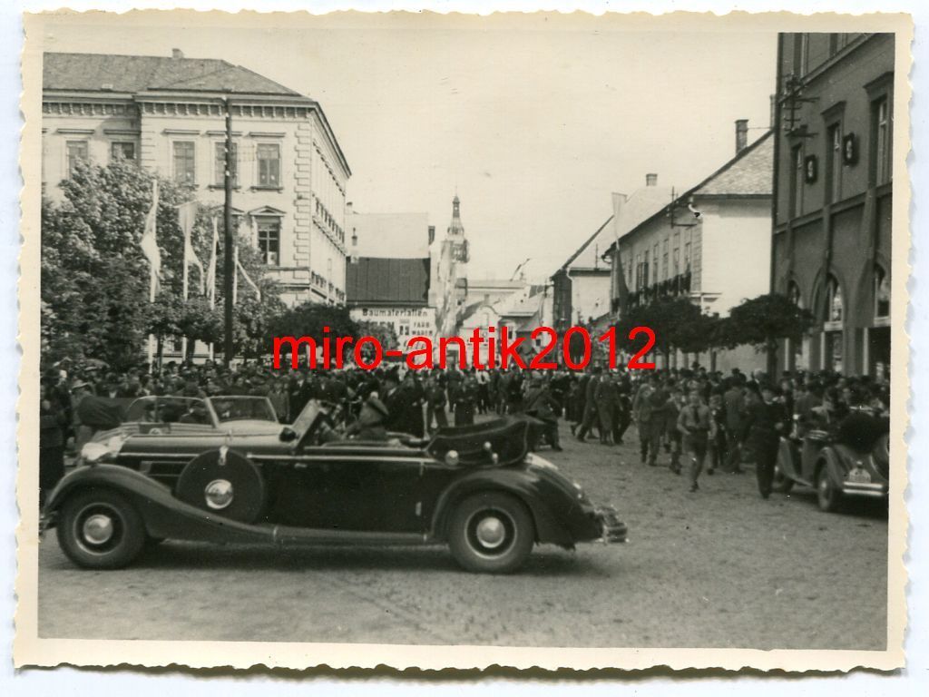Wehrmacht, PKW, Parade, Bruntál (Freudenthal), T