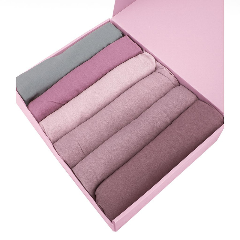 Box of 6- Turkish Viscose Hijabs